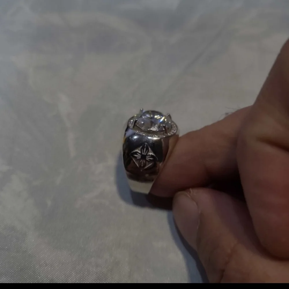 Certificate 5ct Moissanite Ring